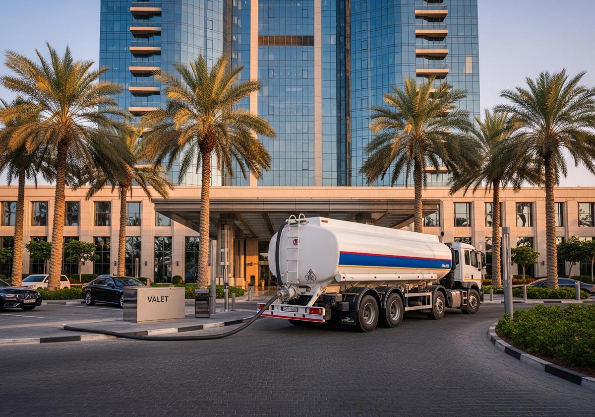 Hotels Water Supplier Tanker Dubai